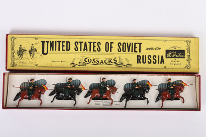 Britains set 136 Russian Cavalry, Cossacks, 1930s