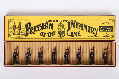 Britains set 154 Prussian Infantry of the Line, 1930