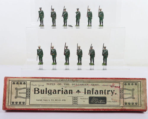 Britains set 172 Bulgarian Infantry, 1930