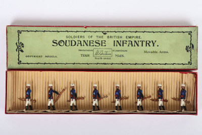 Britains set 116 Soudanese Infantry, 1930