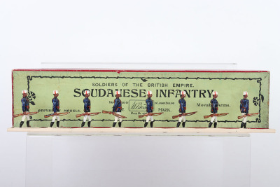 Britains set 116 Soudanese Infantry, 1930 - 3