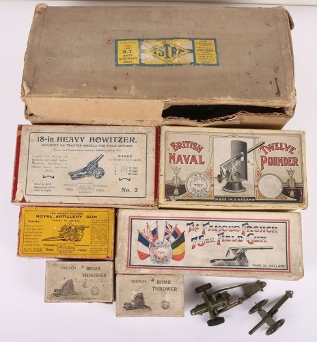 Various Toy Field guns