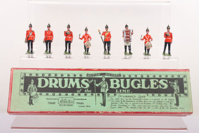 Britains set 30 Drum and Bugles of the Line, 1930