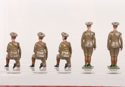 Britains set 1289 Gun of the Royal Artillery with Gunners and Officer, 1933-40 - 4