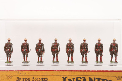 Britains set 195 British Infantry, 1930 - 4