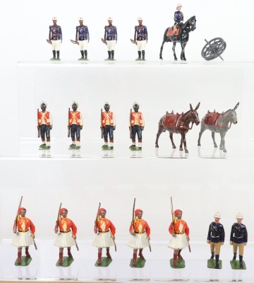 Britains set 28 Mounted Artillery, 1930s - 2