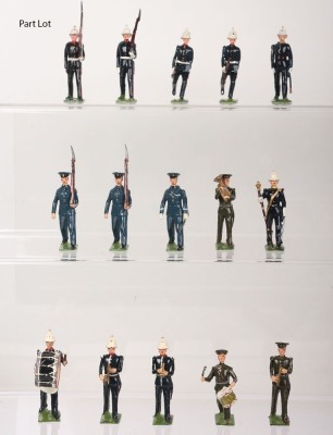 Selection of Britains including set 1301 United States Military Band