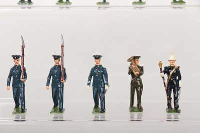 Selection of Britains including set 1301 United States Military Band - 3