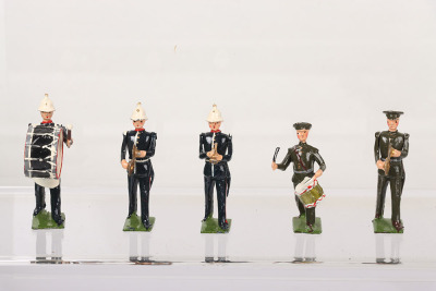 Selection of Britains including set 1301 United States Military Band - 4