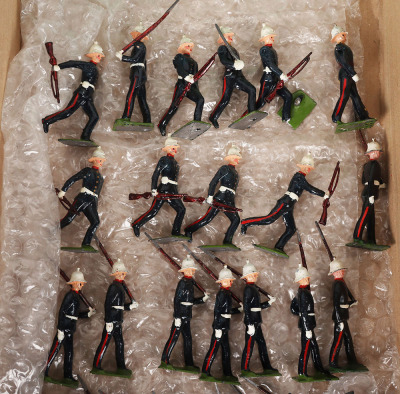 Selection of Britains including set 1301 United States Military Band - 6