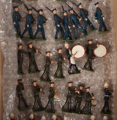 Selection of Britains including set 1301 United States Military Band - 7