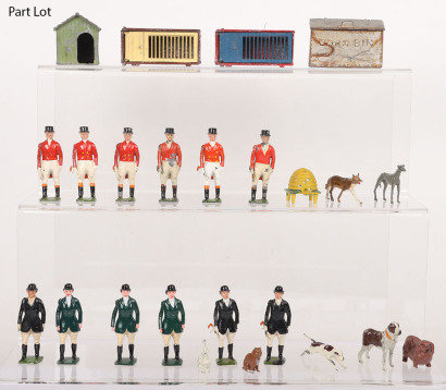 Collection of Britains lead Hunt figures