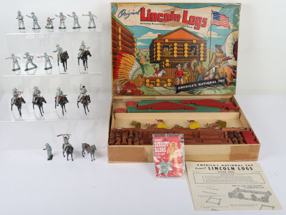 Lincoln Logs boxed construction toy