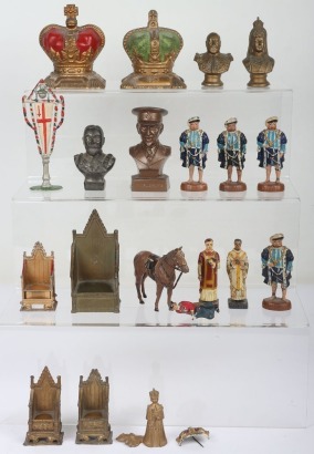 Collection of Lead Royalty figures and novelties