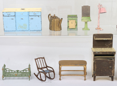 Collection of lead Dolls House furniture - 2