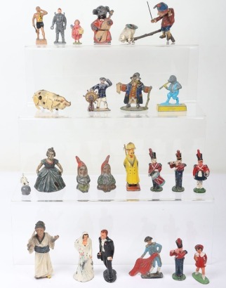 Various lead figures