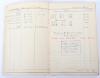 Royal Air Force Log Book Grouping of Flight Lieutenant E C Cox Number 15 and 29 Squadrons RAF, Served from 1939-1945 - 5