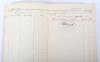 Royal Air Force Log Book Grouping of Flight Lieutenant E C Cox Number 15 and 29 Squadrons RAF, Served from 1939-1945 - 7