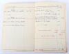 Royal Air Force Log Book Grouping of Flight Lieutenant E C Cox Number 15 and 29 Squadrons RAF, Served from 1939-1945 - 10