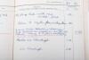 Royal Air Force Log Book Grouping of Flight Lieutenant E C Cox Number 15 and 29 Squadrons RAF, Served from 1939-1945 - 11