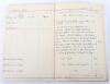 Royal Air Force Log Book Grouping of Flight Lieutenant E C Cox Number 15 and 29 Squadrons RAF, Served from 1939-1945 - 15