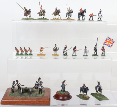 Collection of 30mm Napoleonic war gaming figures