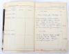 Royal Air Force Log Book Grouping of Flight Lieutenant E C Cox Number 15 and 29 Squadrons RAF, Served from 1939-1945 - 28