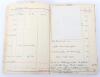 Royal Air Force Log Book Grouping of Flight Lieutenant E C Cox Number 15 and 29 Squadrons RAF, Served from 1939-1945 - 31