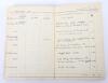Royal Air Force Log Book Grouping of Flight Lieutenant E C Cox Number 15 and 29 Squadrons RAF, Served from 1939-1945 - 32