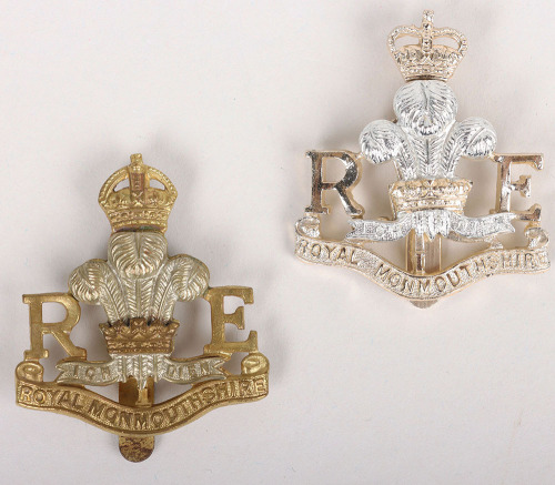 Royal Monmouthshire Royal Engineers Cap Badge