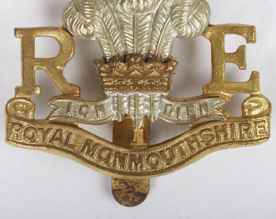 Royal Monmouthshire Royal Engineers Cap Badge - 5