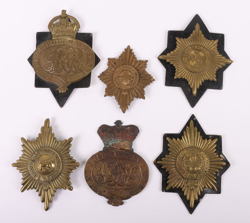 Six British Valise Badges