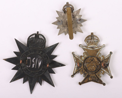 Victoria Rifles of Canada Badges - 2