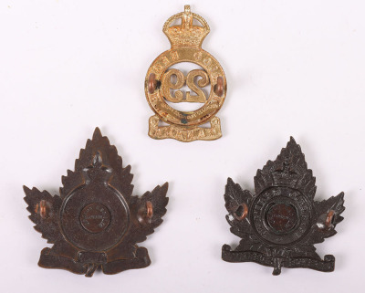 Canadian Militia Badges - 2