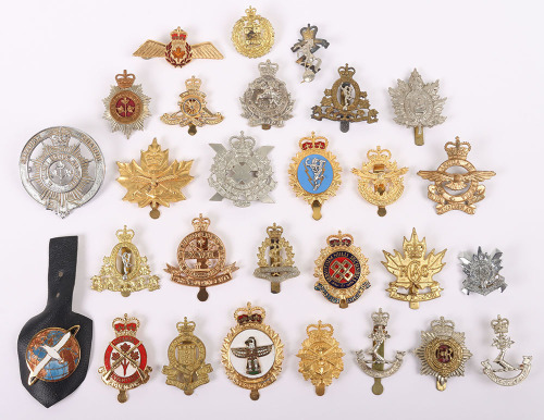 Good range of Canadian QC Cap Badges