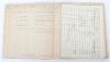 Royal Air Force Log Book Grouping of Flight Lieutenant E C Cox Number 15 and 29 Squadrons RAF, Served from 1939-1945 - 42