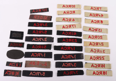 Royal Canadian Artillery Cloth Shoulder Titles 1941-1946 - 2