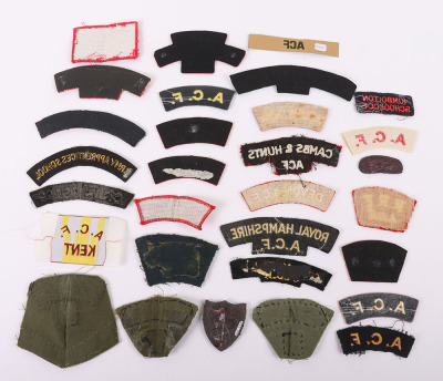 British Army Cadet Force Cloth Shoulder Titles - 2