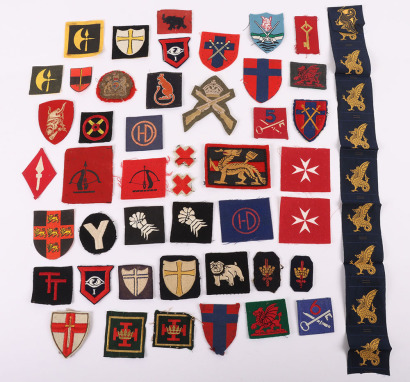 British Army Cloth Formation Signs