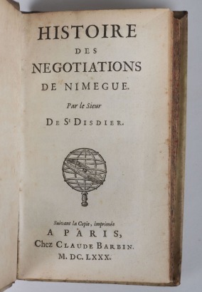 Book – Historie des Negotiations de Nimegue