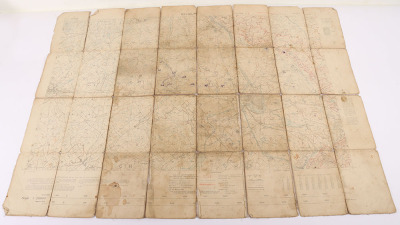 Very Detailed Large Scale (1:10,000) Trench Map - 8