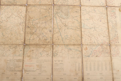 Very Detailed Large Scale (1:10,000) Trench Map - 11