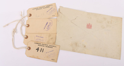 Four WW2 Evacuee Labels - 6