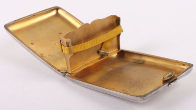 Finely Engraved Silver Cigarette Case - 5