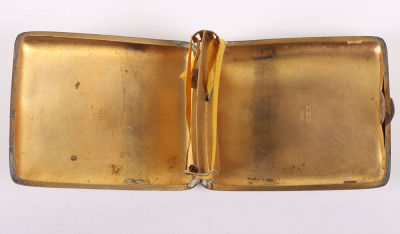 Finely Engraved Silver Cigarette Case - 6