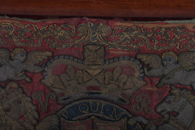 * The Life Guards Trumpet Banner, circa 1860 - 2