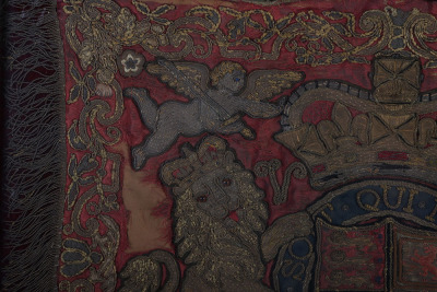 * The Life Guards Trumpet Banner, circa 1860 - 4