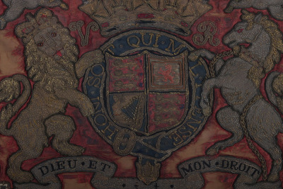 * The Life Guards Trumpet Banner, circa 1860 - 7