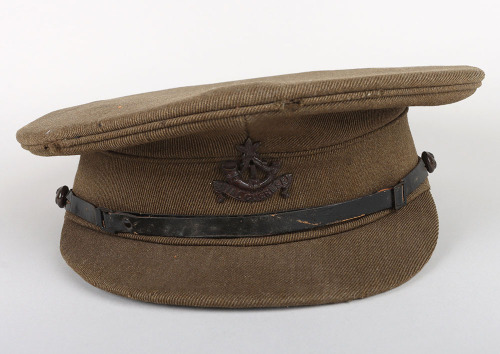 Great War Period 1st Royal Guernsey Militia Officers Service Dress Cap