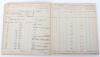 Royal Air Force Log Book Grouping of Flight Lieutenant E C Cox Number 15 and 29 Squadrons RAF, Served from 1939-1945 - 77